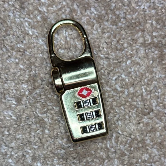 Tumi Gold Travel Lock - Picture 2 of 2